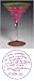 Lolita Martini Glasses Pink Giraffe