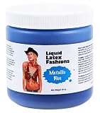 Ammonia Free Liquid Latex Body Paint - 32oz Metallic Blue