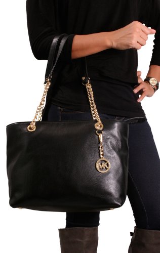 Michael Kors Jet Set Women's North South Chain Handbag Purse