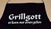 GRILLGOTT - ES KANN NUR EINEN GEBEN; Grillen - Sch�rze, schwarz