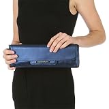 BCBG MAX AZRIA - BCBGMAXAZRIA Metallic Clutch, Bronze