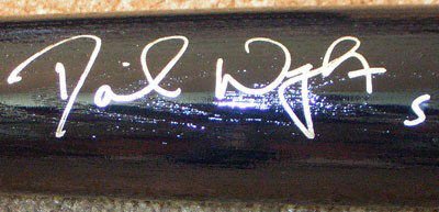 David Wright Autographed Big Stick Bat