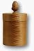 Wood Cremation Urn: Cherry with acorn finial