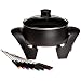 West Bend 88533 3-Quart Electric Fondue Pot, Black