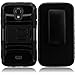 BlastCase Cell Phone Case for Samsung Galaxy Light T399 - Non-Retail Packaging - Black