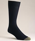 Gold Toe Men's Metropolitan Dress Nylon Socks Extended Sizes 3-Pack Hosiery