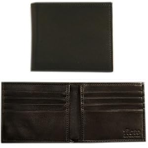 Buy Floto Black Leather Double Billfold - wallet by Floto