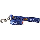 NCAA Kansas Jayhawks 4' Royal Blue Medium Pet Leash