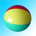 24" Inch Inflatable Beach Ball (Dozen)