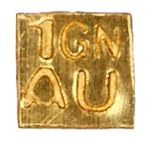 4169ZF1Bf8L. SL160  1 Grain .999 Fine Pure Solid Gold Bullion Bar