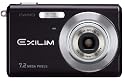 Casio Exilim EX-Z70 7.2MP Digital Camera with 3x Anti Shake Optical Zoom (Black)