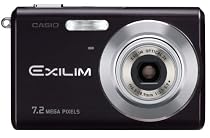 Casio Exilim EX-Z70 7.2MP Digital Camera with 3x Anti Shake Optical Zoom (Black)