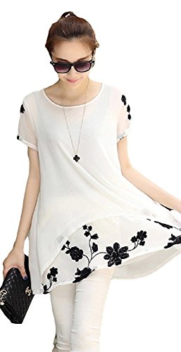 STILE MODA 半袖 ノースリーブ ワンピース チュニック ラウンドネック ミニスカート マキシ Aライン フレア OL 女子会 体型カバー カジュアル パーティー セレブファッション フェミニン ガーリー ボヘミアン カレッジ コーデ スリム サイズ豊富 レース シフォン美脚 脚長効果 体型カバー オールシーズン 花柄 オリジナルバッジ付き STMB-0000068