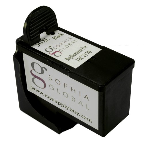 Sophia Global Remanufactured Ink Cartridge Replacement for Lexmark 36XL (1 Black)