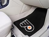 Philadelphia Flyers NHL 2-Piece Printed Carpet Car Mats (18x27")