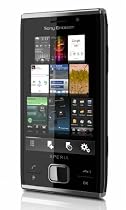 Sony Ericsson X2 Smartphone (4GB microSD, 8.1MP Touch-Autofokus, Windows Mobile 6.5, Wlan) elegant black
