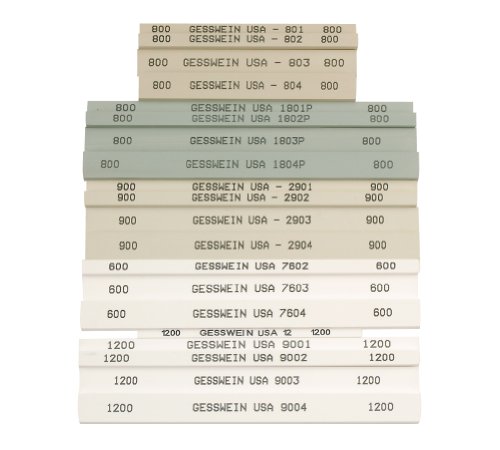 Gesswein 405-2085 Soft & Fine 20 piece Finishing Stone Set