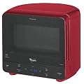 Whirlpool Max 35 Solo and  Steam Microwave, Red