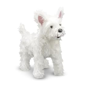 Melissa and Doug West Highland Terrier - Westie in Plush by Melissa & Doug