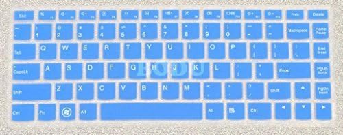 Bodu Colored Silicone Keyboard Cover Protector Skin for Lenovo B4400A B4400S B4450S M30 M4400 M4400A M4400S M490S IdeaPad S300 S310 S400 S400T S405 S410 S415 S415T IdeaPad U300S U310 U330P U330T U400 U410 U430 U430T V4400 V4400U Yoga2 Pro 13 M30,S40-70,M40-70,i1000,S410A,S436,U31-70(Blue)