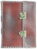 AzureGreen BBBCPOEXL Extra Large 1842 Poetry Leather Blank Book