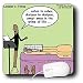Londons Times Religion Heaven Hell Cartoons - Broom Funerals - Mouse Pads