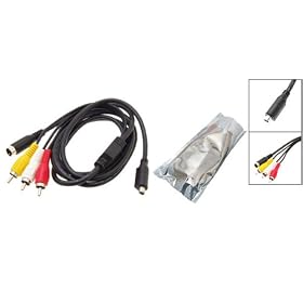 Gino AV RCA Video Cable for Sony Digital Camera by 
