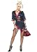 5Pc Kimono Girl Sexy Holiday Party Costume With Fan