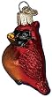 Old World Christmas Mini Cardinal Ornament owc16080