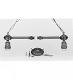 23 Inch Victorian W/Onyx 2 Light Bar/2.25 Inch Lamp Bases And Fixture Hardware