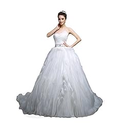 Sweetheart  Pleated Corset   Waistline  Ball Gown  Dress
