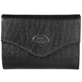 Robe di Firenze Black Leather Wallet