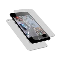 Skinomi TechSkin - Skin Protector Shield Full Body for Apple iPod Touch 2010 (4th Generation) + LIFETIME REPLACEMENTS