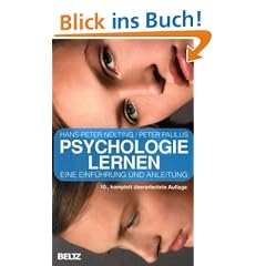 Psychologie lernen: Eine Einf�hrung und Anleitung (Beltz Taschenbuch)