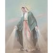 Carded 8"x10" Prints for Framing - Our Lady of Grace - Linen Paper - 7 and 4 Color Process Printing