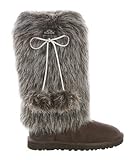 Uwaduhi Lulu ~ Coco PomPom Faux Fur Boot Cover / Boot Sleeve