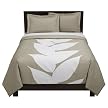 DwellStudio&reg; for Target&reg; Khaki Leaves Duvet Set - Full/Queen