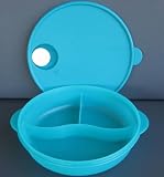 Tupperware Crystalwave Divided Dish for Microwave