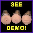 Flashlight Masturbator Pussy (Silver Case)