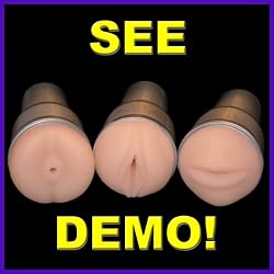 Flashlight Masturbator Pussy (Silver Case)