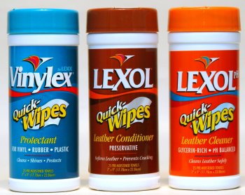 Lexol Wipes Kit Vinylex, Conditioner, Cleaner