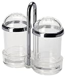 Eigenschaften Emsa 0104 02 00 00 / Emsa MANHATTAN S + P Menage transparent, chrom