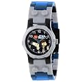 LEGO 9002946 - Reloj para ni�os de cuarzo, correa de pl�stico color azul claro