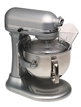 KitchenAid KP2671XMC Professional 6-Quart Stand Mixer, Metallic Chrome