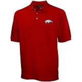 Arkansas Razorbacks Cardinal Pique Polo