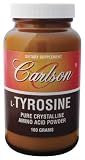 Carlson Laboratories - L-Tyrosine, 1200 mg, 100 g powder