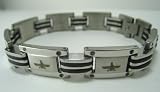 Farvahar Bracelet Stainless Steel Titanium Plated,Iran,Persia,Faravahar,Persian,Iranian