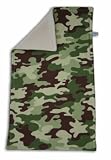 Burp Cloth- Soft & Compact- Green Camouflage