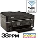 Office Products : Epson WorkForce 600 Wireless All-in-One Printer (Black) (C11CA18201)
