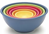 ZAK DESIGNS 6 PIECE NESTING BOWL SET
